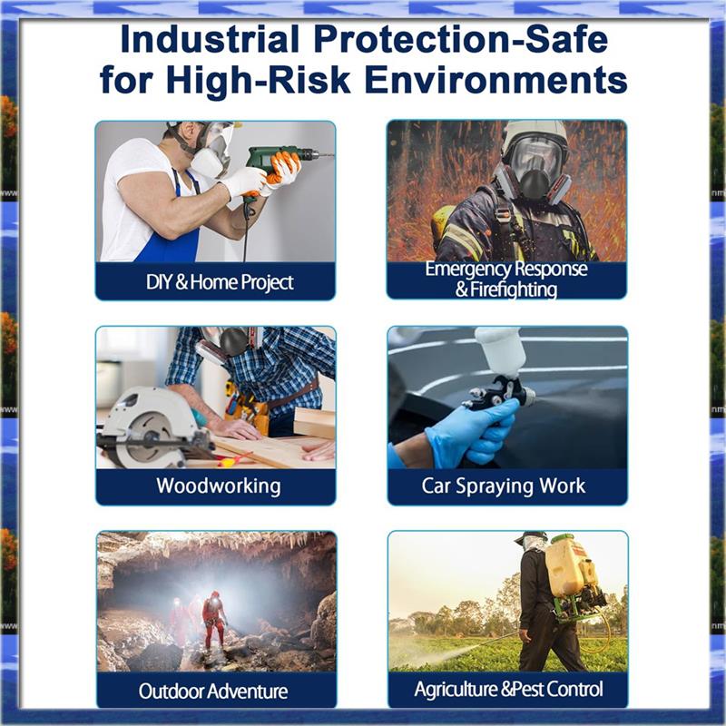 LJL Yeniden Kullanılabilir Tam - Dust Mask Construction incelemesi ve fiyatı