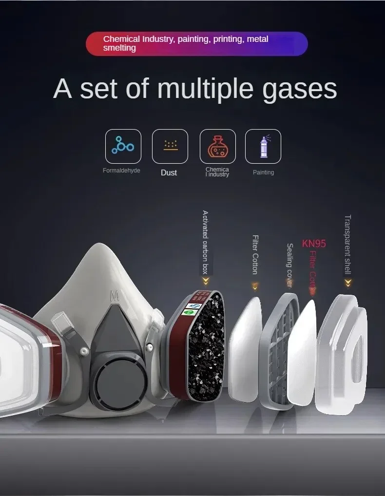 Orijinal 6200 Solunum Yeniden  - Dust Mask Construction incelemesi ve fiyatı