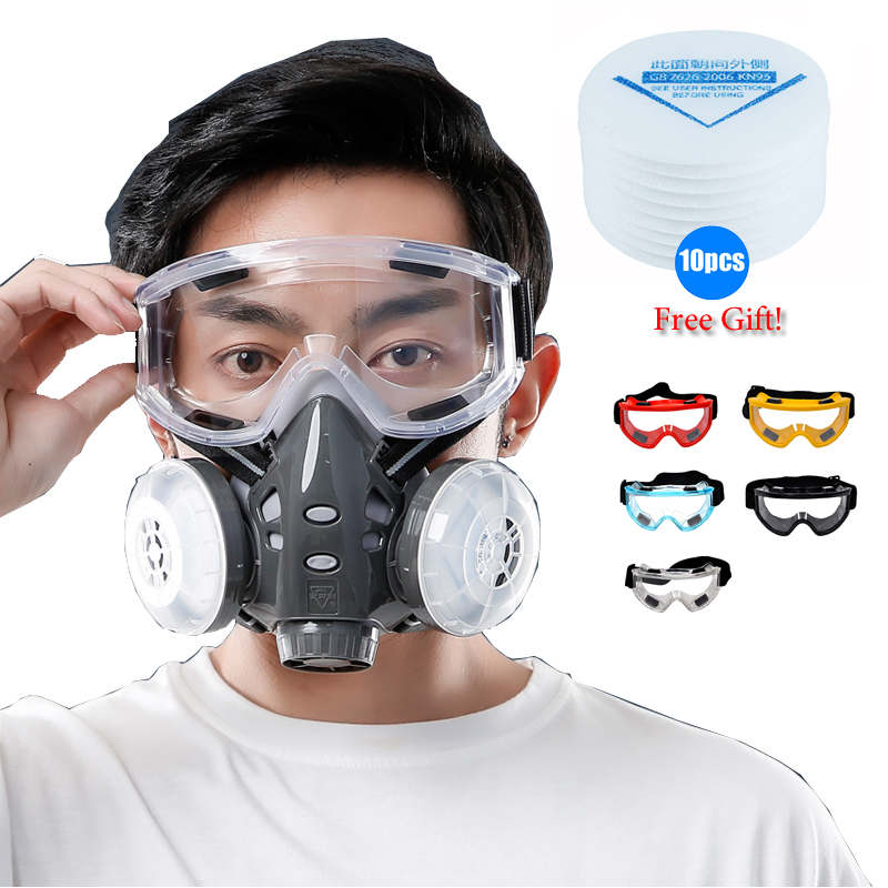 Yarım Yüz Toz Maskesi Güvenlik - Kn95 Respirator Mask incelemesi ve fiyatı