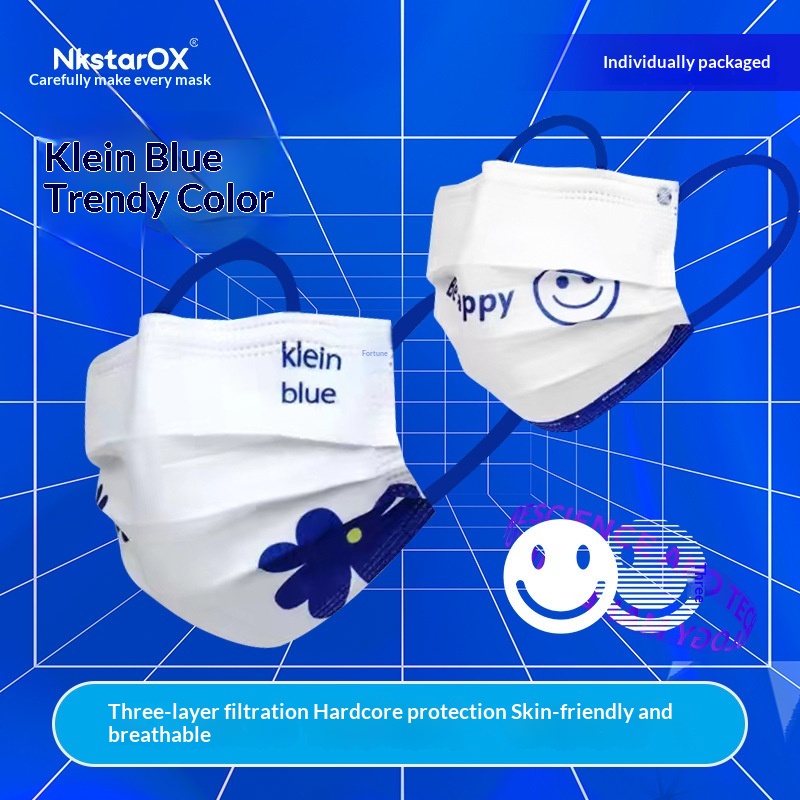Yüksek kaliteli Klein mavisi t - Disposable Mask Blue incelemesi ve fiyatı