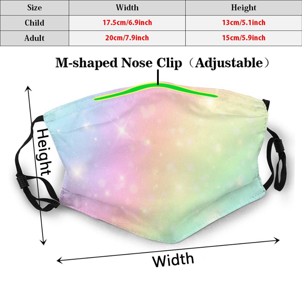 Yüz maskeleri Unicorn Pastel g - Kids Face Mask incelemesi ve fiyatı