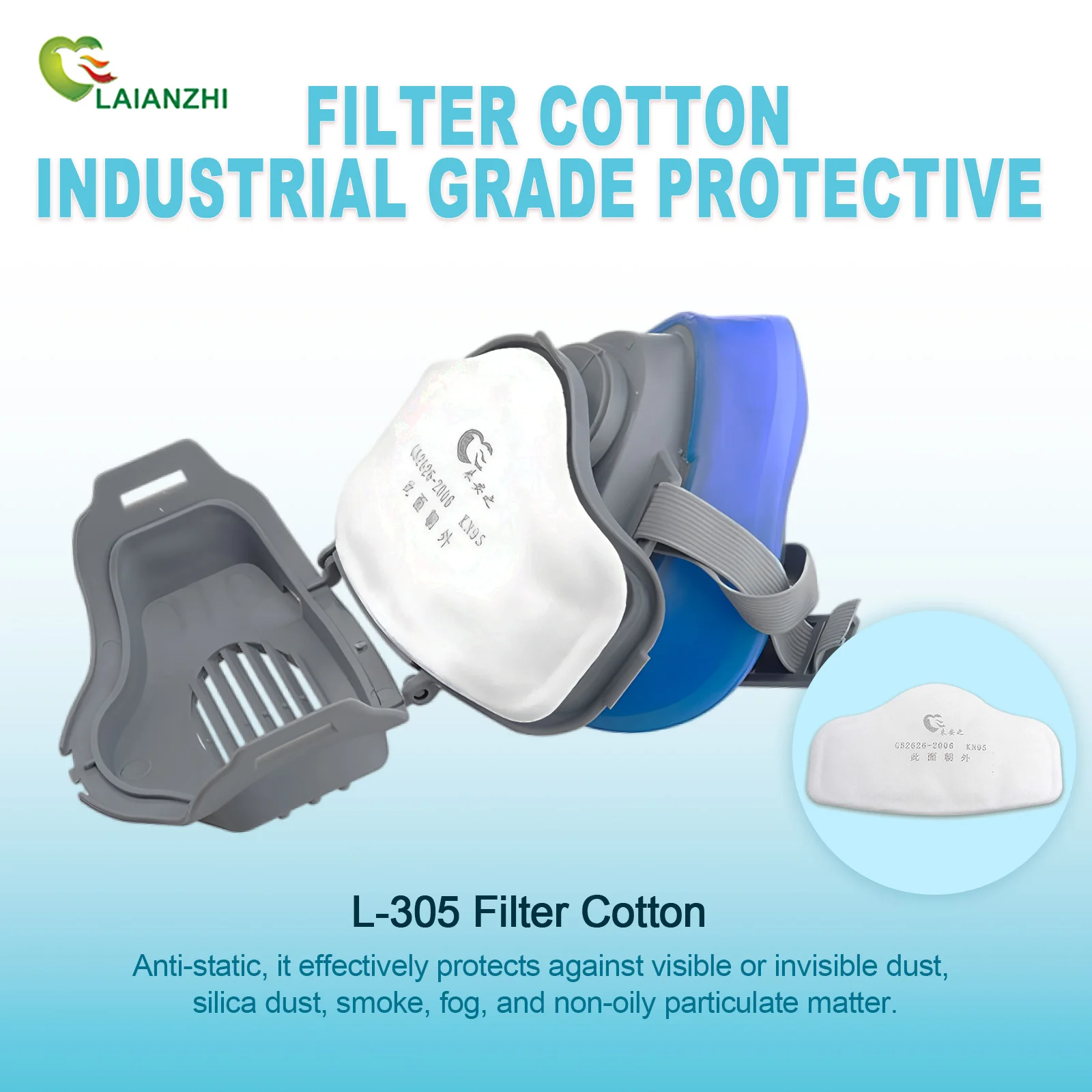 LAIANZHI Toz geçirmez silikon  - Dust Mask Construction incelemesi ve fiyatı
